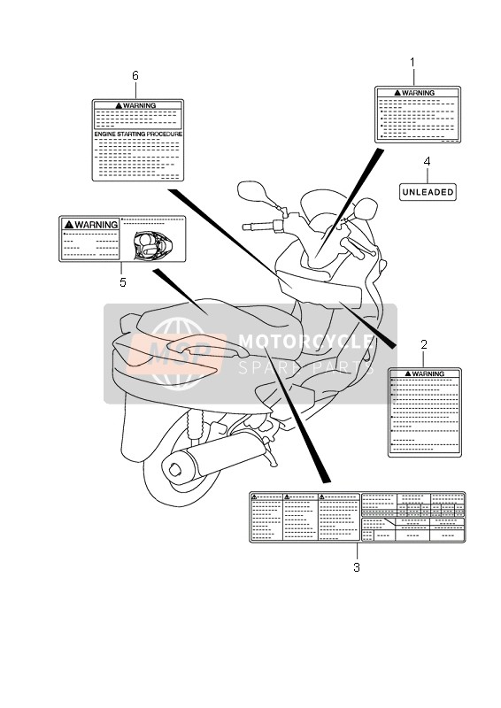 6891103H70, Label, Capacity (Dutch), Suzuki, 2